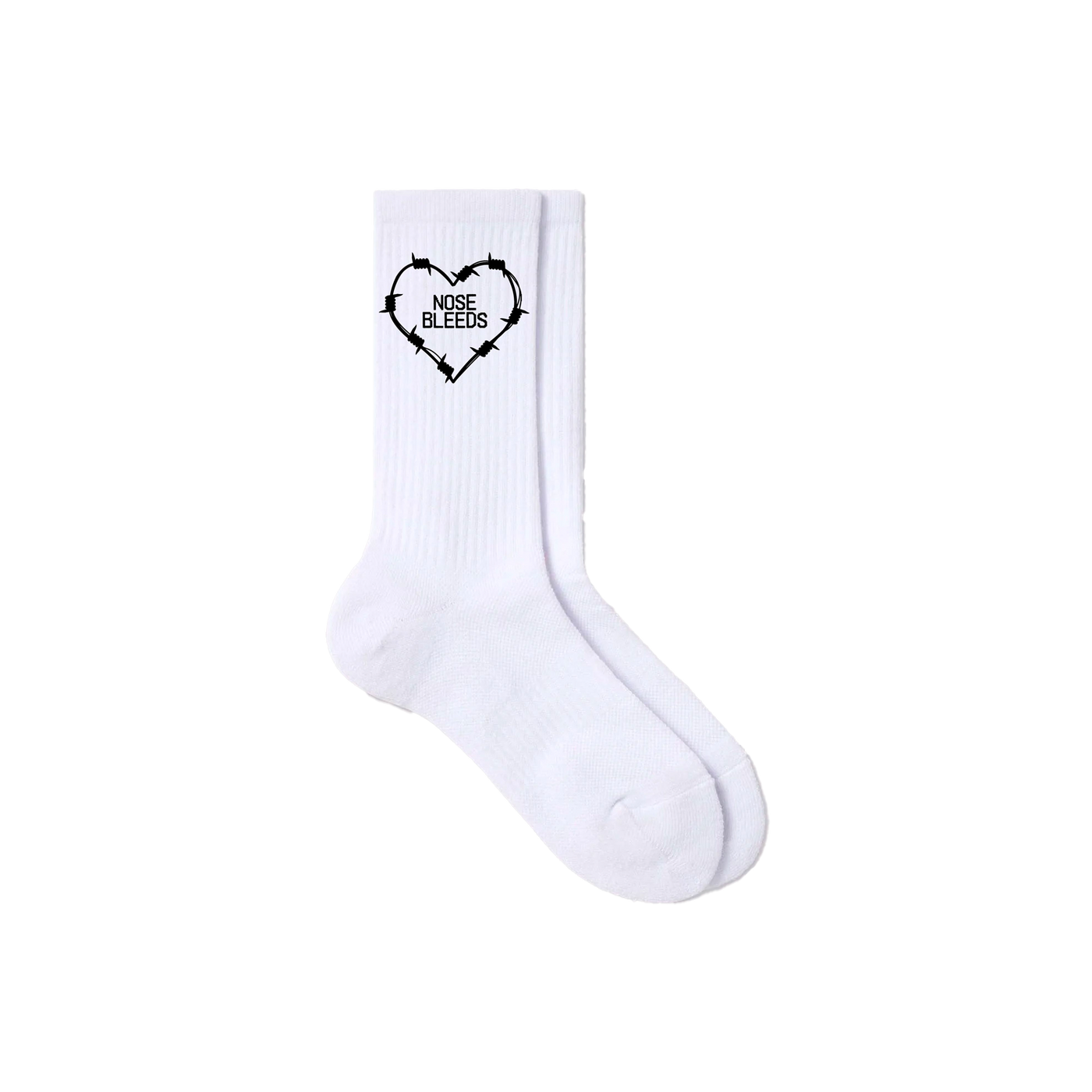 Nosebleeds White Socks