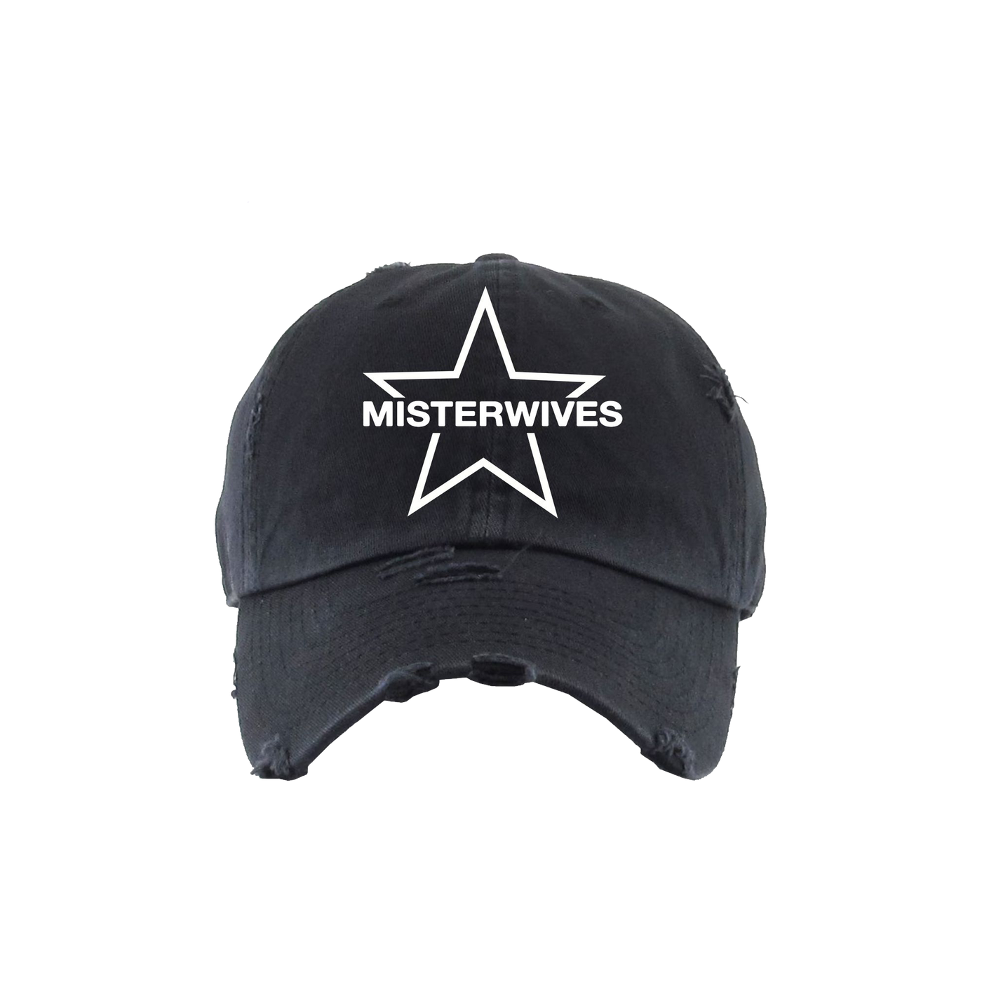 🎁 Misterwives Star Distressed Hat (100% off)